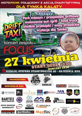 Plakat promujący Motopiknik
